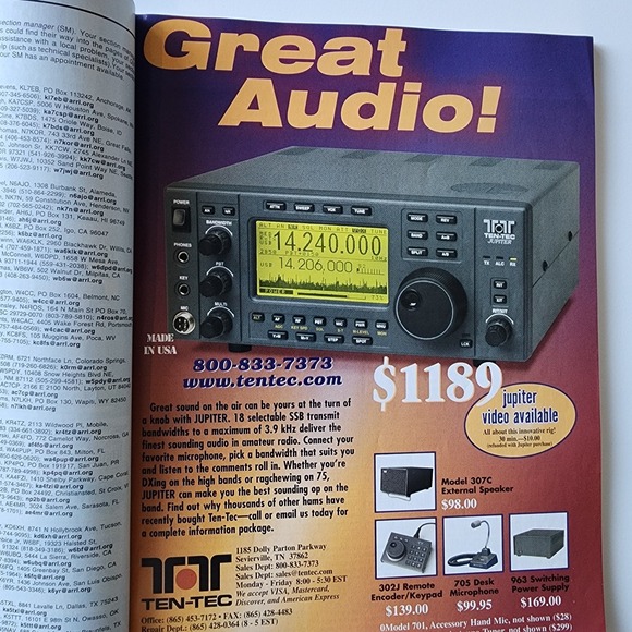 QST Amateur Radio Magazine October January 2000 September 2002 Ham Radio #84 #86 - Picture 8 of 14